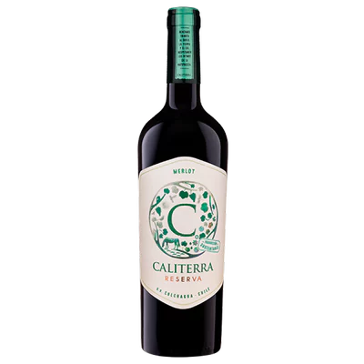 Vino Caliterra Reserva Merlot Botella 750cc