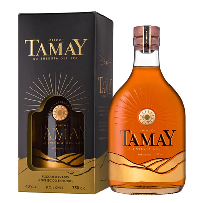 Pisco Premium Tamay Reservado 750Cc 40G