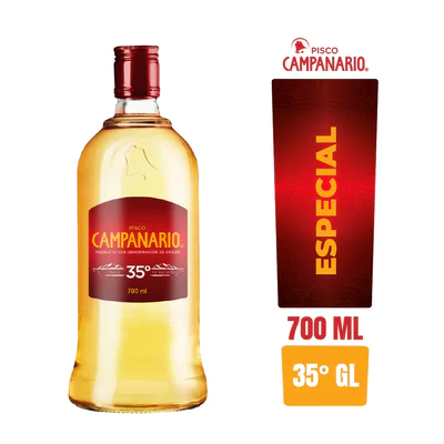 Pisco Campanario 700Cc. 35G