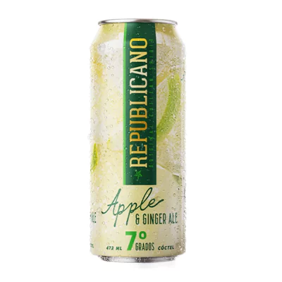 COCTEL REPUBLICANO APPLE ICE LATA 473cc 7g