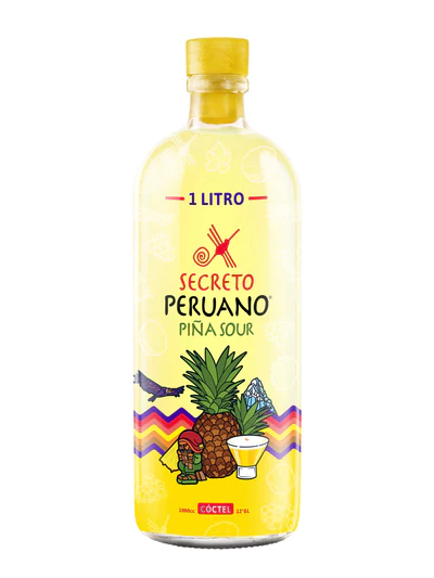 Secreto Peruano Sour Piña 1000Cc 12G