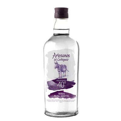 Pisco Artesanos Transparente 1500Cc 40Gr