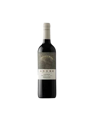 Vino Adobe Organico Carmenere 750Cc 13.5G