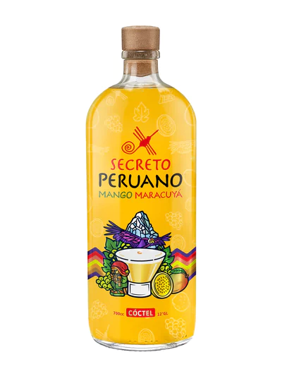 Secreto Peruano Sour Mango/Maracuya 700Cc.12G