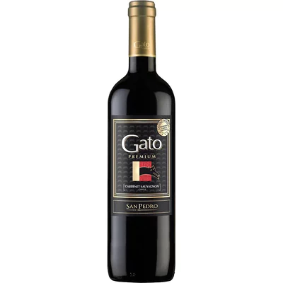 Vino Gato Premium Cabernet Sauv 700Cc. 13,5G