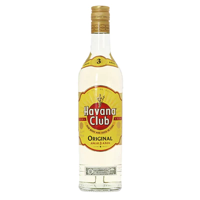 Ron Havana Club Tres Años Bco 1000Cc 37.5G