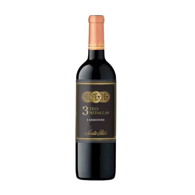 Vino Tres Medallas Carmenere 700Cc. 14G