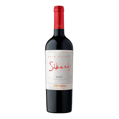Vino Undurraga Sibaris Merlot 750Cc 14G