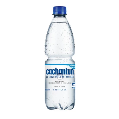 Agua Mineral Cachantun Con Gas 600Cc