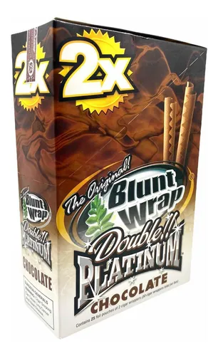 Papelillo Blunt Wrap Platinum Chocolate 40Grx25Un