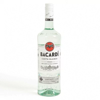 Ron Bacardi Carta Blanca 980Cc 40G