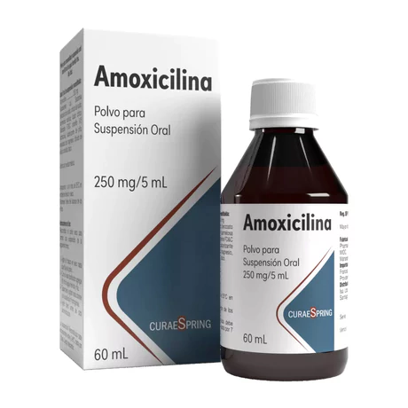 AMOXICILINA 250MG/5ML JARABE 60ML