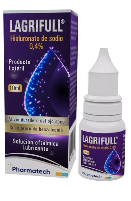 LAGRIFULL LÁGRIMAS ARTIFICIALES 0.4% HIALURONATO SÓDICO SOLUCIÓN OFTÁLMICA 10ML