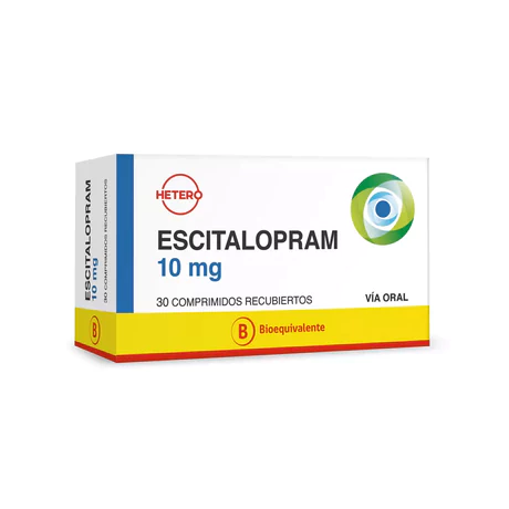 ESCITALOPRAM (B) 10MG 30 COMPRIMIDOS RECUBIERTOS