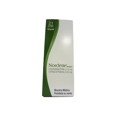 NORDETTE ETINILESTRADIOL / LEVONORGESTREL 21 GRAGEAS