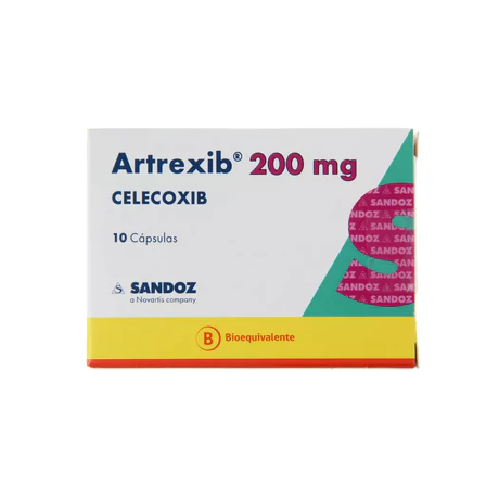 ARTREXIB (B) CELECOXIB 200MG 10 CÁPSULAS