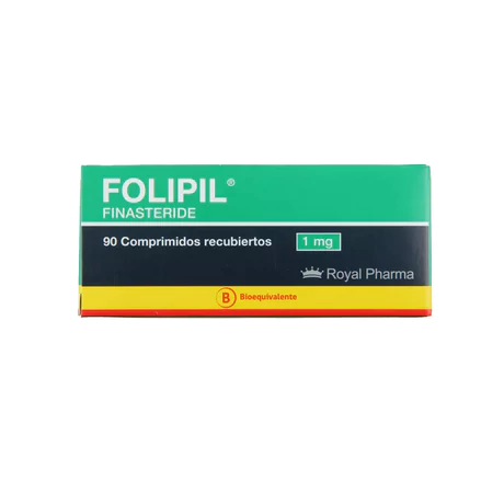 FOLIPIL (B) FINASTERIDA 1MG 90 COMPRIMIDOS RECUBIERTOS