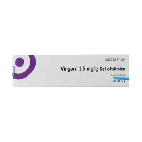 VIRGAN GANCICLOVIR 1.5MG/G GEL OFTÁLMICO 5G