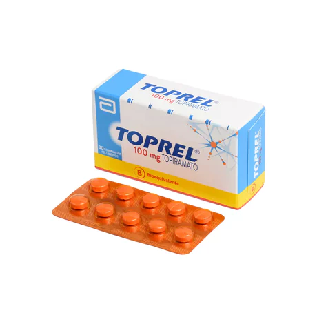 TOPREL (B) TOPIRAMATO 100MG 30 COMPRIMIDOS RECUBIERTOS