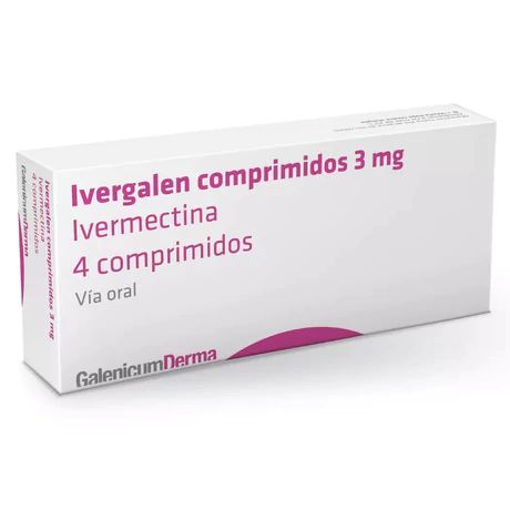 IVERGALEN IVERMECTINA 3MG 4 COMPRIMIDOS