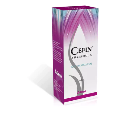 CEFIN KETOCONAZOL 2% SHAMPOO 240ML