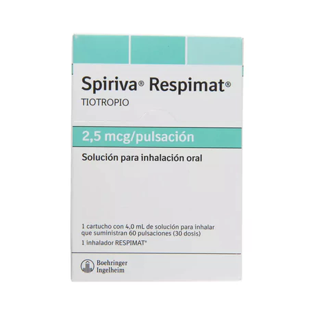 SPIRIVA RESPIMAT TIOTROPIO 2.5MCG INHALACIÓN 30 DOSIS