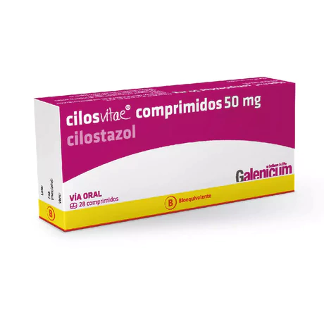 CILOSVITAE (B) CILOSTAZOL 50MG 28 COMPRIMIDOS