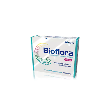 BIOFLORA 250 MG. POLVO SOLUCIÓN ORAL 10 SOBRES