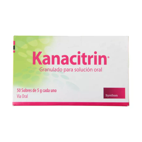 KANACITRIN ACIDO CITRICO / POTASIO CITRATO GRANULADO ORAL 50 SOBRES