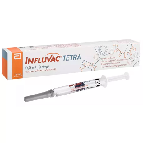 SÓLO PREVENTA ONLINE - INFLUVAC TETRA 0.5ML 1 JERINGA PRELLENADA