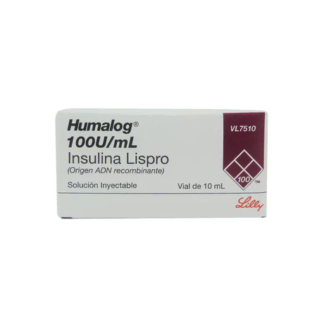 HUMALOG INSULINA LISPRO 100UI/ML 1 VIAL 10ML