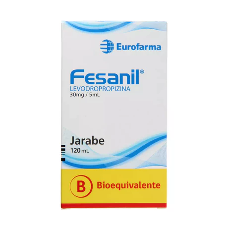 FESANIL LEVODROPROPIZINA 30MG/5ML JARABE 120ML