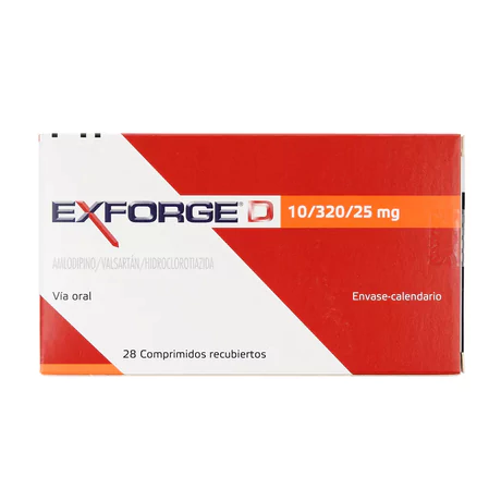 EXFORGE D 5/160/12.5 28 COMPRIMIDOS RECUBIERTOS