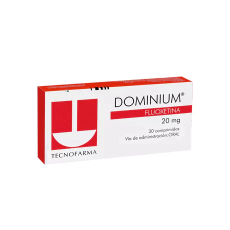 DOMINIUM FLUOXETINA 20MG 30 COMPRIMIDOS