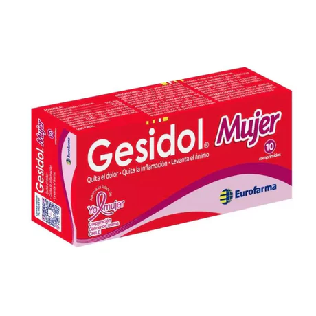 GESIDOL MUJER 10 COMPRIMIDOS