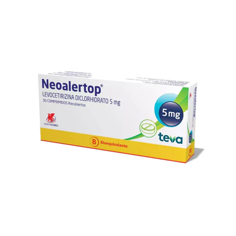 NEOALERTOP (B) LEVOCETIRIZINA 5MG 30 COMPRIMIDOS RECUBIERTOS