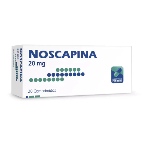 NOSCAPINA 20MG 20 COMPRIMIDOS