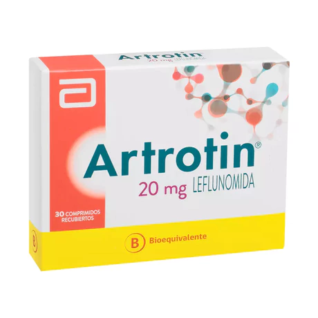 ARTROTIN (B) LEFLUNOMIDA 20MG 30 COMPRIMIDOS RECUBIERTOS