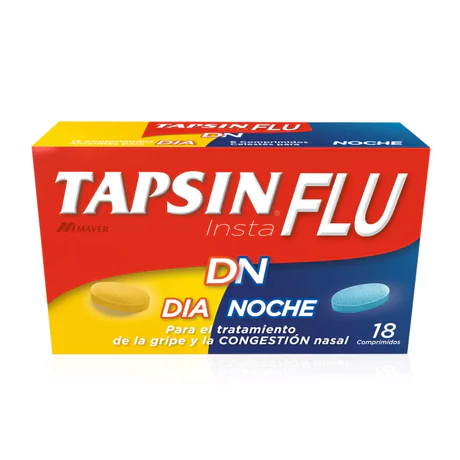 TAPSÍ­N INSTAFLU DN 18 COMPRIMIDOS