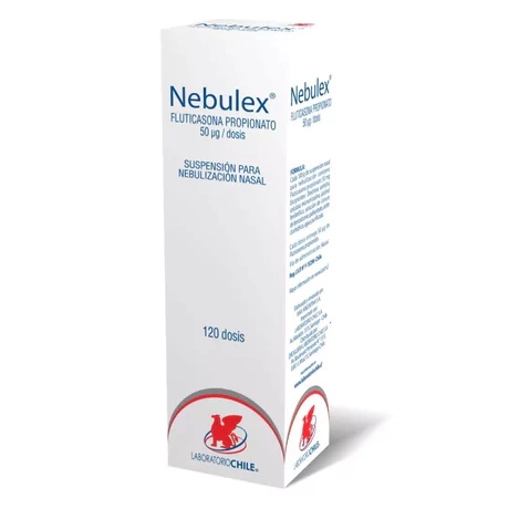 NEBULEX FLUTICASONA 50MCG SOLUCIÓN NASAL 120 DOSIS