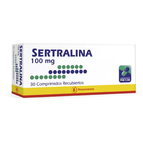 SERTRALINA (B) 100MG 30 COMPRIMIDOS RECUBIERTOS