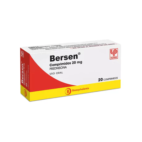 BERSEN (B) PREDNISONA 20MG 20 COMPRIMIDOS