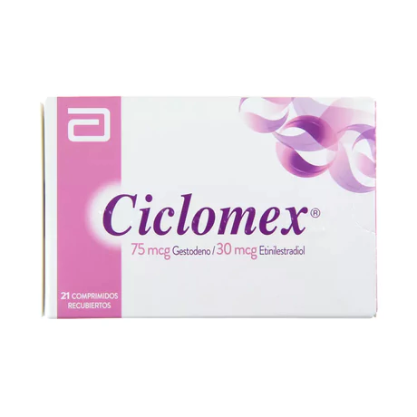 CICLOMEX GESTODENO 21 COMPRIMIDOS RECUBIERTOS