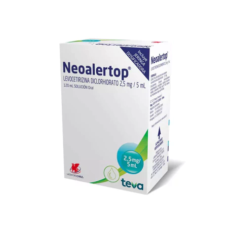 NEOALERTOP LEVOCETIRIZINA 2.5MG/5ML JARABE 120ML