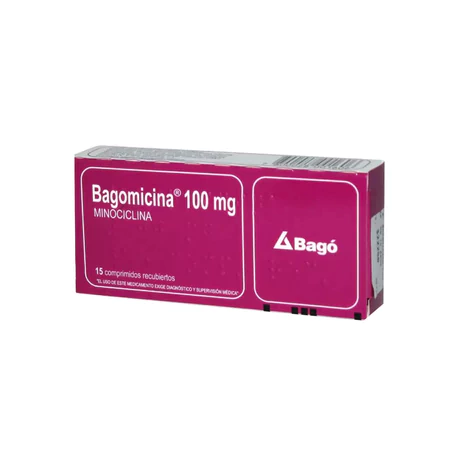 BAGOMICINA MINOCICLINA 100MG 15 COMPRIMIDOS RECUBIERTOS