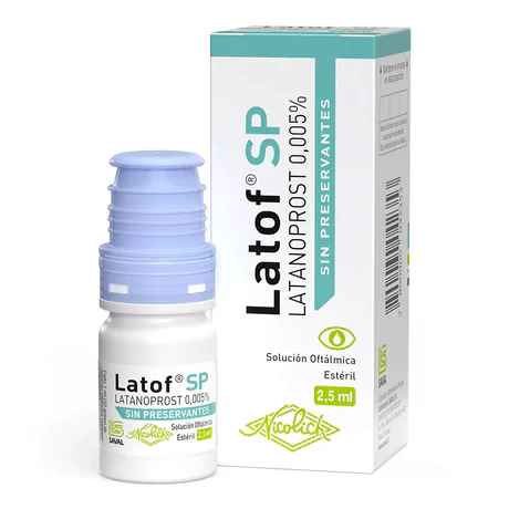 LATOF SP LATANOPROST 0,005% SOLUCIÓN OFTÁLMICA 2.5ML