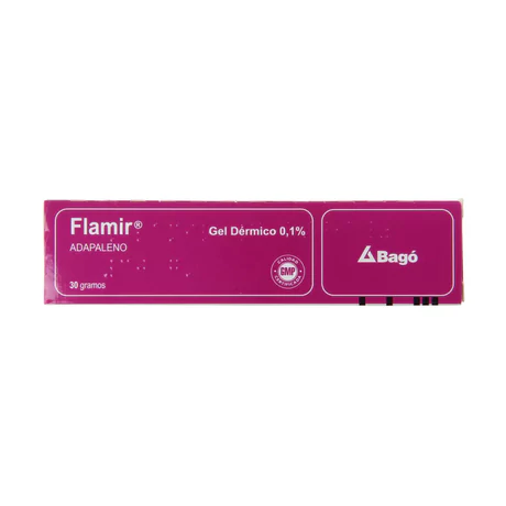 FLAMIR ADAPALENO 0.1% GEL DÉRMICO 30G