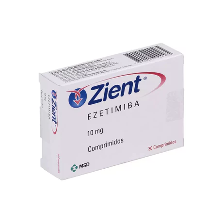 ZIENT EZETIMIBA 10MG 30 COMPRIMIDOS