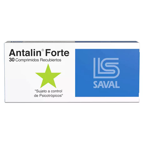 ANTALIN FORTE AMITRIPTILINA / CLORDIAZEPOXIDO 30 COMPRIMIDOS RECUBIERTOS