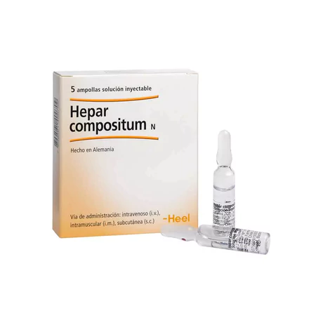 HEPAR COMPOSITUM INYECTABLE 5 AMPOLLAS